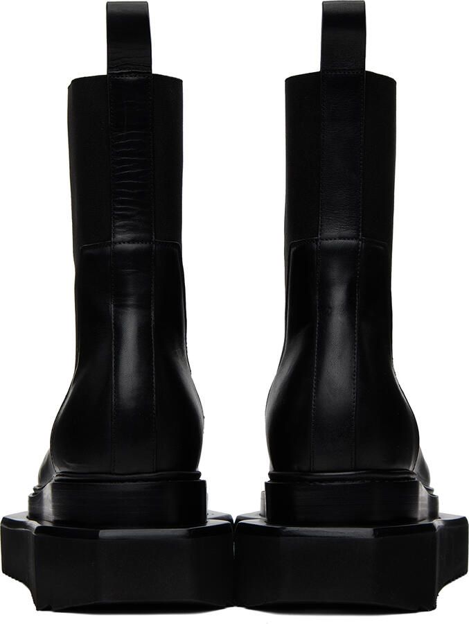Rick Owens Black Beatle Turbo Cyclops Boots - Picture 3