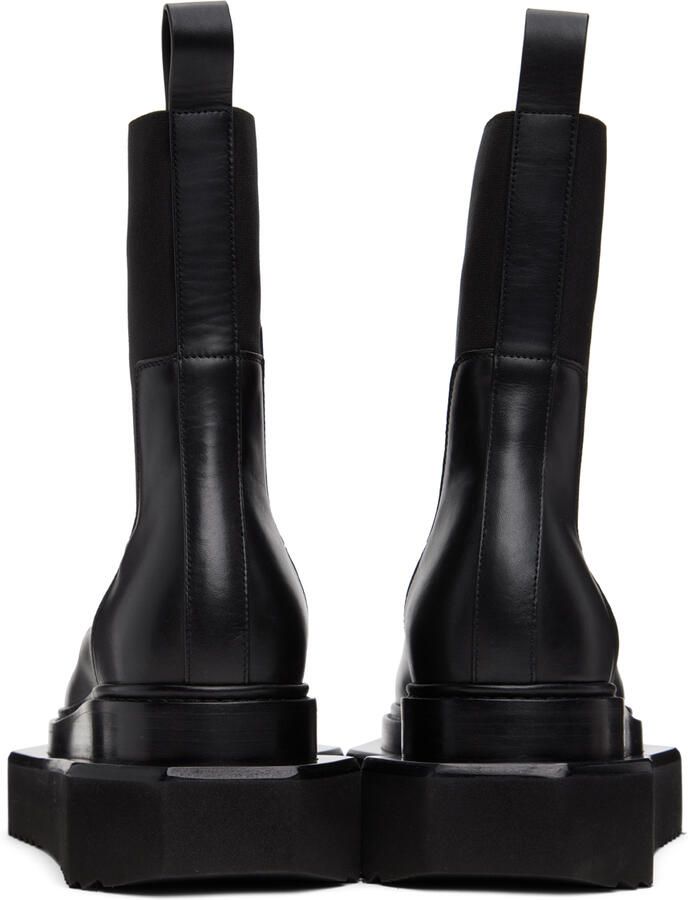 Rick Owens Black Beatle Turbo Cyclops Boots - Picture 3