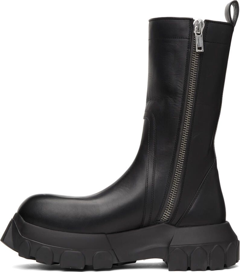 Rick Owens Black Creeper Bozo Tractor Boots