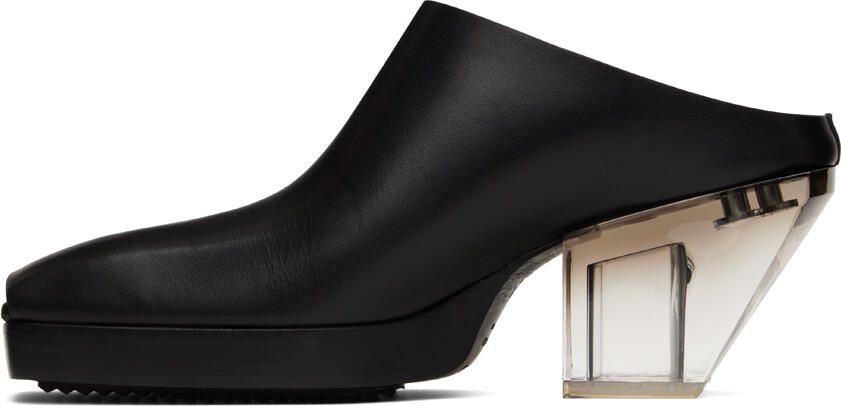Rick Owens Black Edfu Mules - Picture 3
