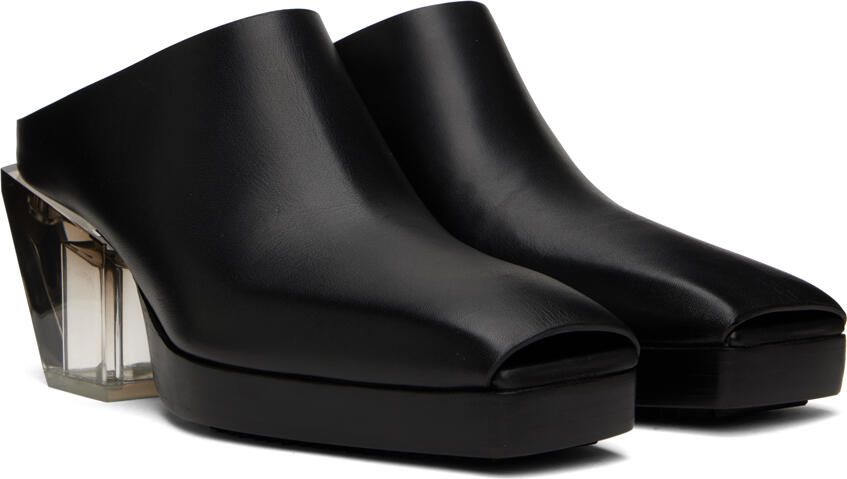 Rick Owens Black Edfu Mules - Picture 2