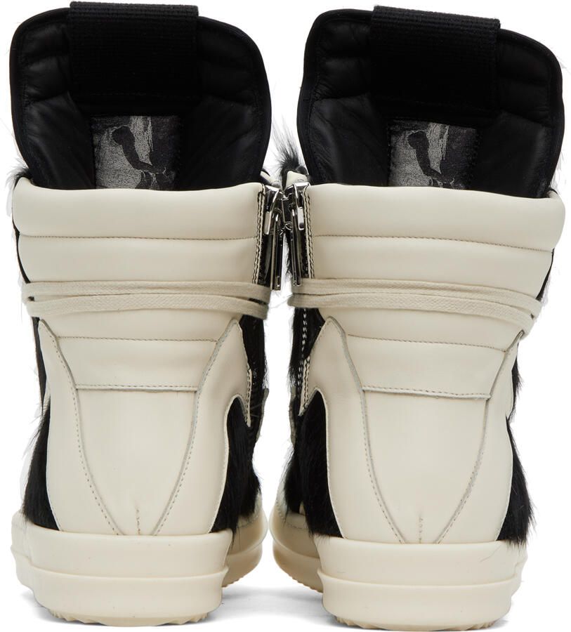 Rick Owens Black Geobasket Sneakers - Picture 3
