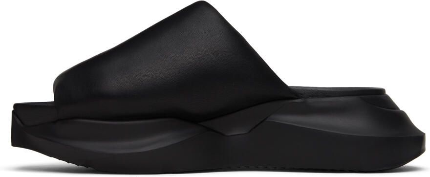 Rick Owens Black Geth Slides - Picture 3