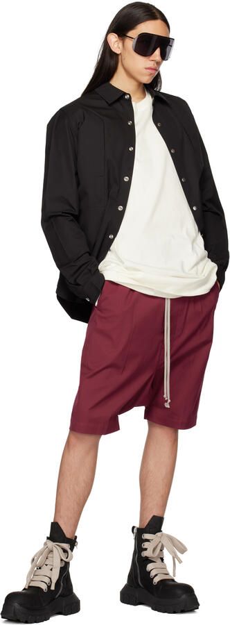 Rick Owens Black Jumbo Laced Bozo Tractor Boots - Picture 10