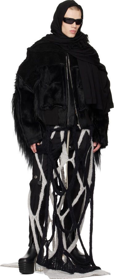 Rick Owens Black Jumbo Laced Bozo Tractor Boots - Picture 9