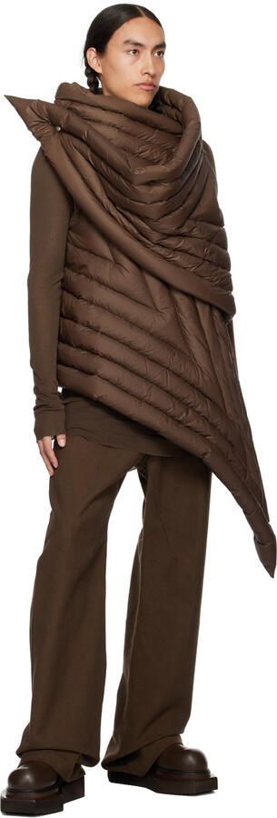 Rick Owens Brown Beatle Turbo Cyclops Boots - Picture 4