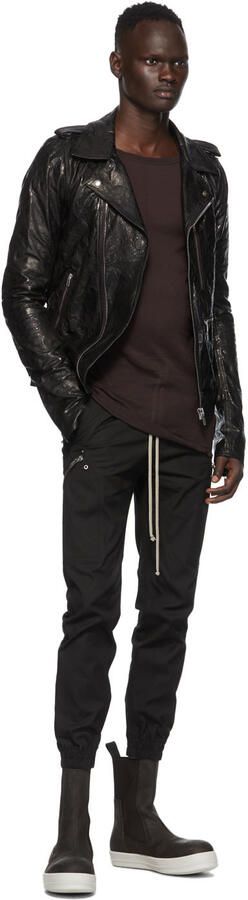 Rick Owens Brown Bozo Chelsea Boots - Picture 4