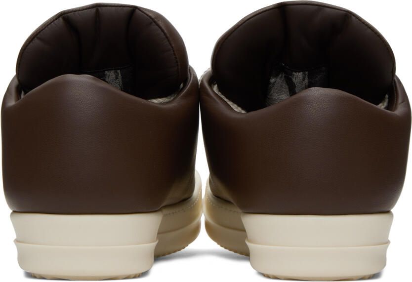 Rick Owens Brown Low Sneakers