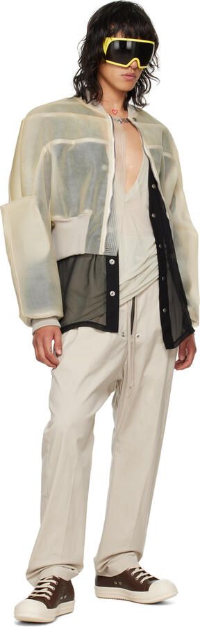 Rick Owens Brown Low Sneakers - Picture 4