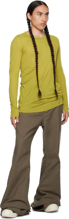 Rick Owens Green Low Sneakers - Picture 4