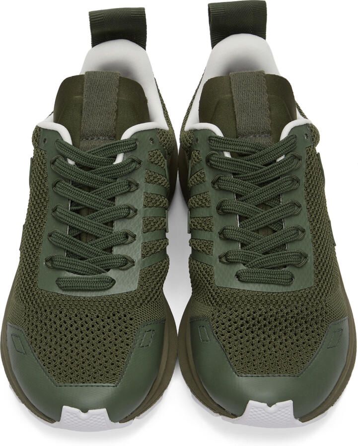 Rick Owens Green Veja Edition Performance Sneakers