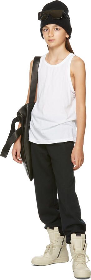 Rick Owens Kids Off-White Geobasket High Sneakers - Picture 4