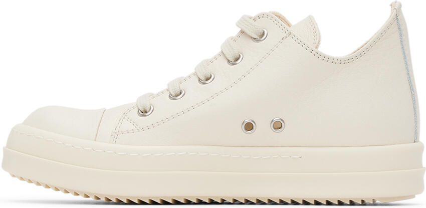 Rick Owens Kids Off-White Low Sneakers - Picture 3