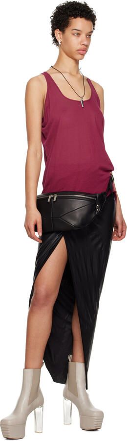 Rick Owens Off-White Minimal Grill Beatle Boots - Picture 4