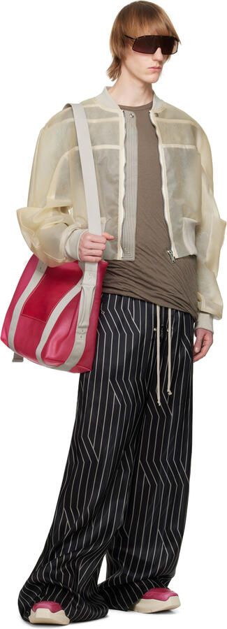 Rick Owens Pink Geo Geth Sneakers - Picture 4