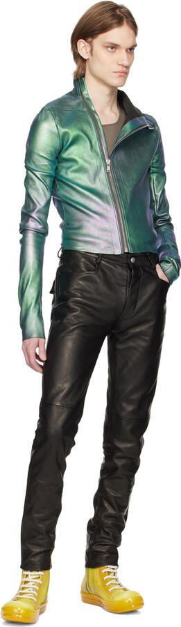 Rick Owens Yellow Transparent Sneakers - Picture 4