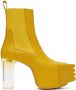 Rick Owens Yellow Grilled Boots - Thumbnail 1