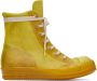 Rick Owens Yellow Transparent Sneakers - Thumbnail 1