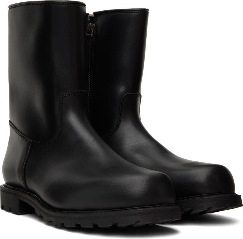 Rier SSENSE Exclusive Black Field Chelsea Boots