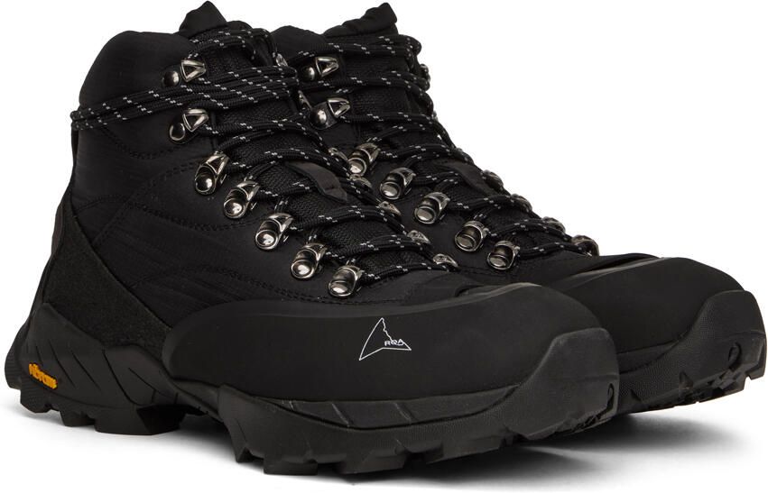 ROA Black Andreas Strap Boots - Picture 2