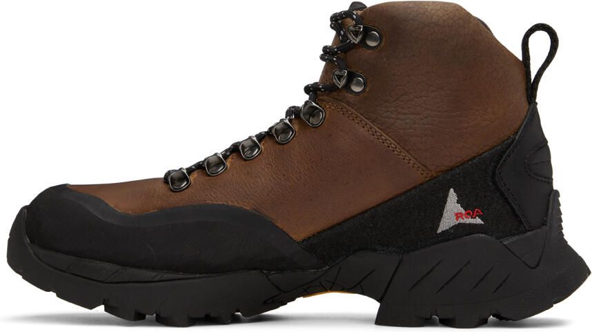 ROA Brown & Black Andreas Boots - Picture 3