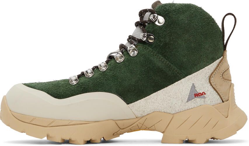 ROA SSENSE Exclusive Green Andreas Sneakers - Picture 3