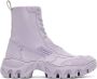 Rombaut Purple Boccaccio II Apple Leather Sneaker Boots - Thumbnail 1