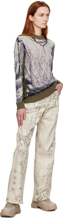 Rombaut Beige Boccaccio II Asfalto Sneakers - Picture 4