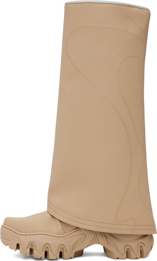 Rombaut Beige Boccaccio II Rain Boots - Picture 2