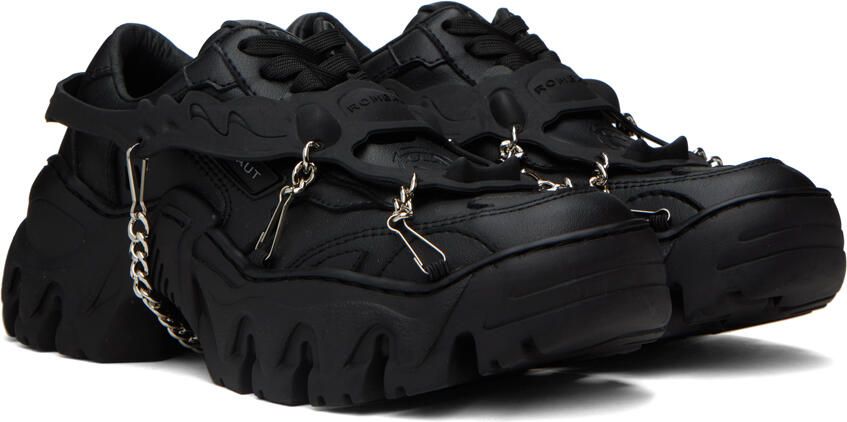 Rombaut Black Boccaccio II Harness Sneakers - Picture 2