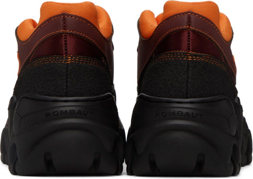 Rombaut Burgundy Boccaccio II Apple Leather Sneakers