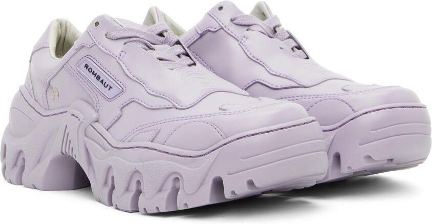 Rombaut Purple Boccaccio II Apple Leather Sneakers - Picture 2
