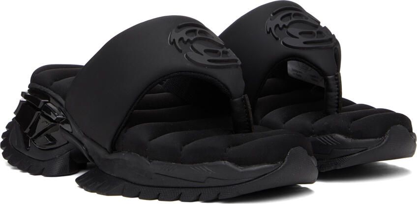 Rombaut SSENSE Exclusive Black Knokke Sandals - Picture 2