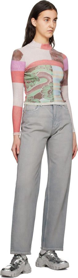 Rombaut SSENSE Exclusive Silver Boccaccio II Sneakers - Picture 5