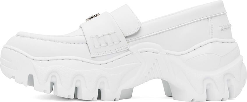 Rombaut SSENSE Exclusive White Boccaccio II Loafers - Picture 3