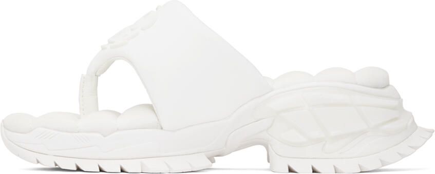 Rombaut SSENSE Exclusive White Knokke Sandals - Picture 4