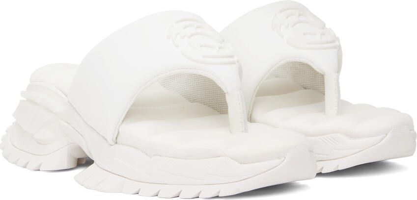 Rombaut SSENSE Exclusive White Knokke Sandals - Picture 2