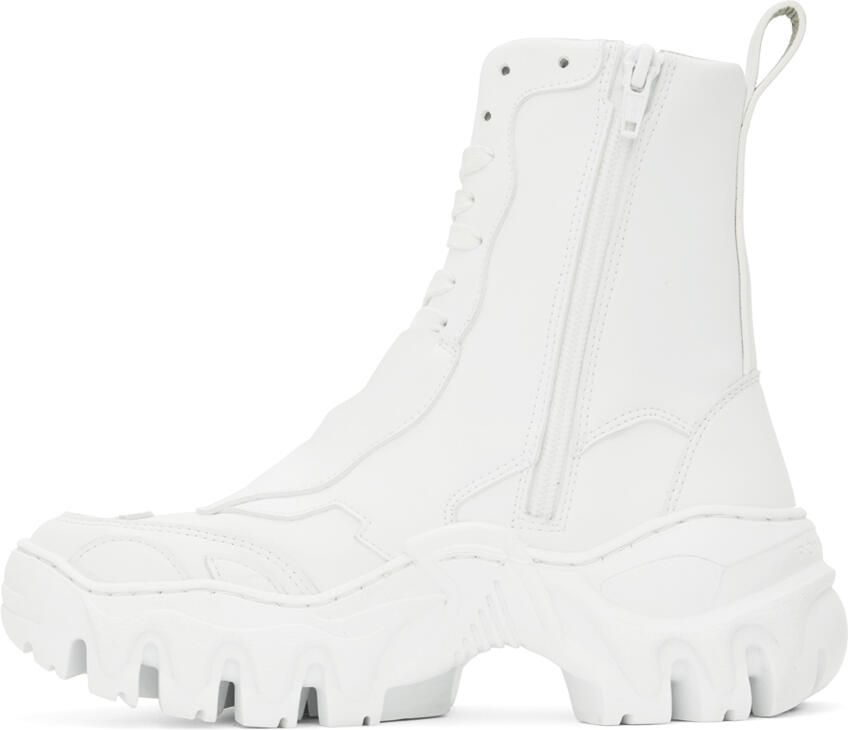 Rombaut White Boccaccio II Boots - Picture 3