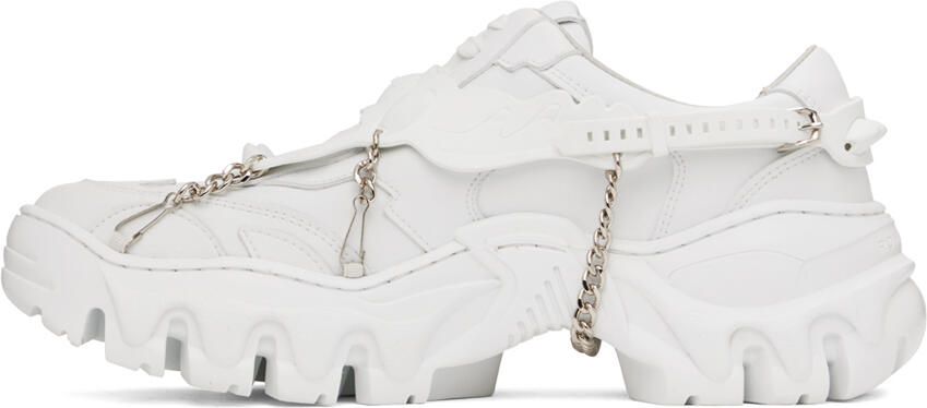 Rombaut White Boccaccio II Harness Sneakers - Picture 6