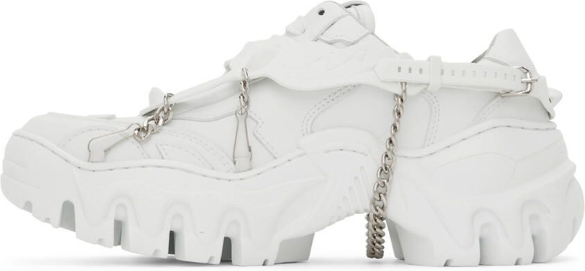 Rombaut White Boccaccio II Harness Sneakers - Picture 3