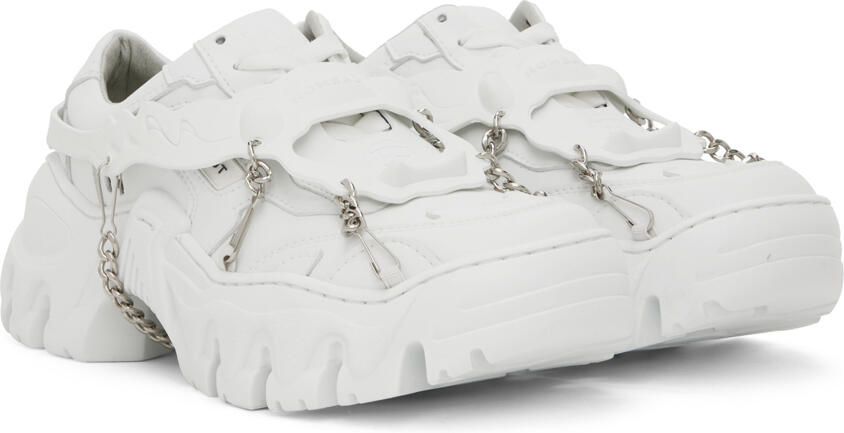 Rombaut White Boccaccio II Harness Sneakers - Picture 2