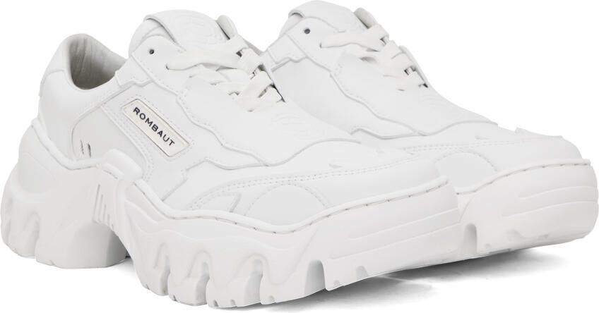 Rombaut Burgundy Boccaccio II Apple Leather Sneakers - Picture 2