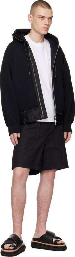 Sacai Black Multiple Sole Sandals - Picture 4