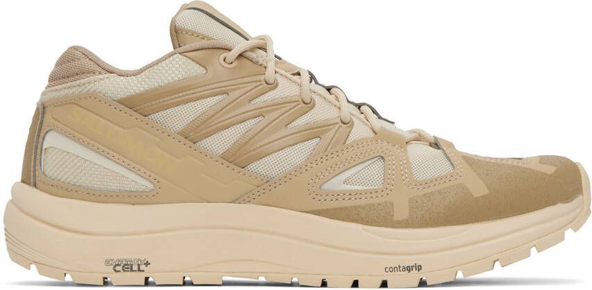 Salomon Beige Odyssey 1 Sneakers - Picture 5