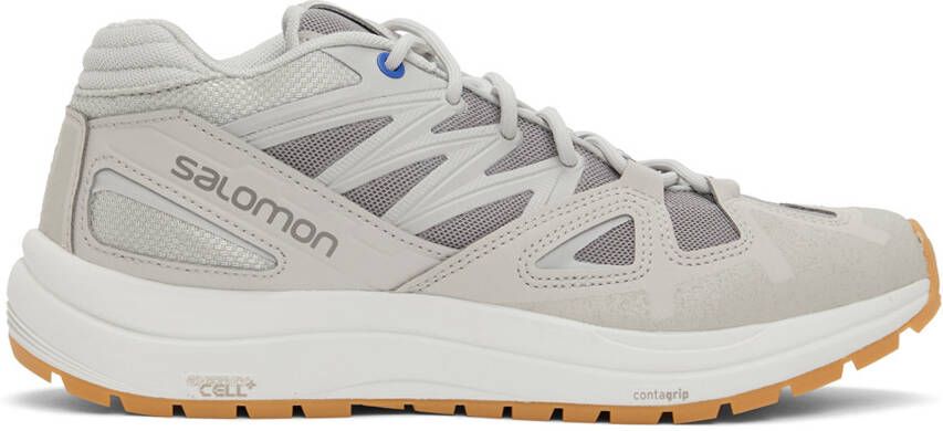 Salomon Gray Odyssey 1 Advanced Low-Top Sneakers