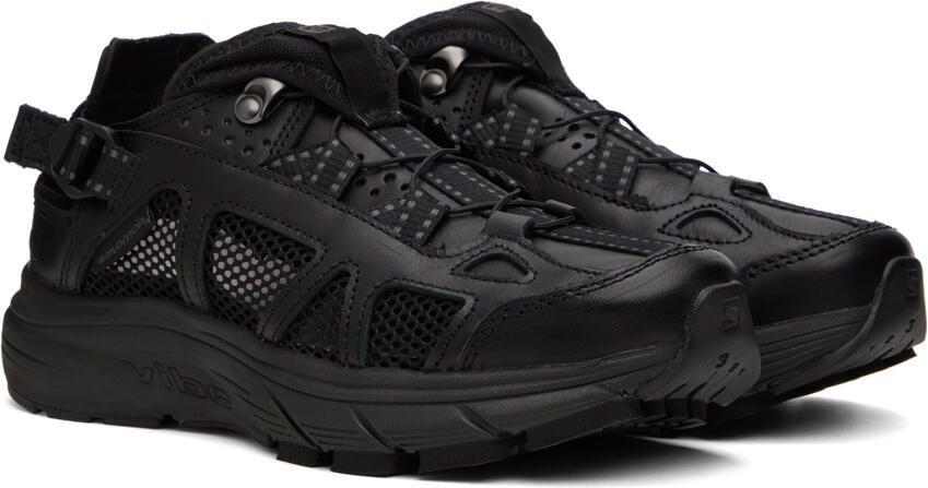 Salomon Black Techsonic Advanced Sneakers - Picture 2