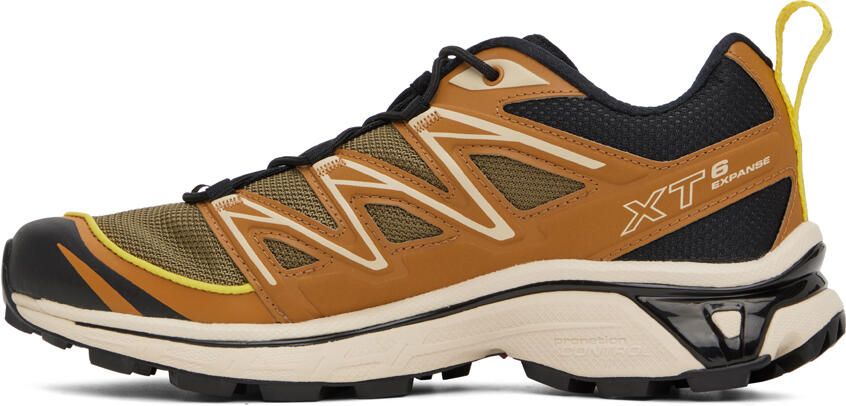 Salomon Brown & Khaki XT-6 Expanse Sneakers - Picture 3