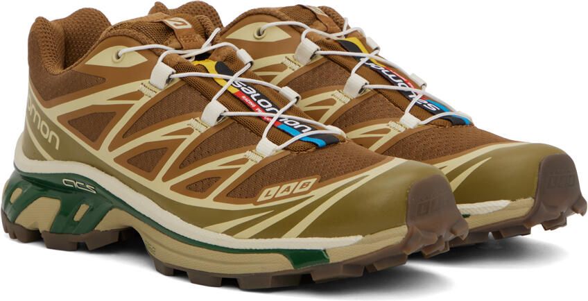 Salomon Brown XT-6 Sneakers