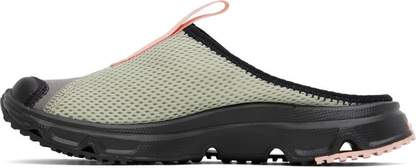 Salomon Gray & Green RX 3.0 Slides - Picture 4