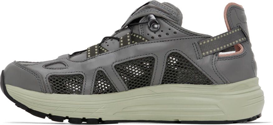 Salomon Gray Techsonic Sneakers - Picture 3